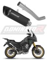 DOMINATOR HP6 FEKETE kipufogó dob, amely illeszkedik a Rieju Aventura 500 2023 - 2026 motorkerékpárhoz