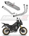 teljes kipufogórendszer DOMINATOR Full System GPF dobbal a Rieju Aventura 500 2023 - 2026 motorkerékpárhoz