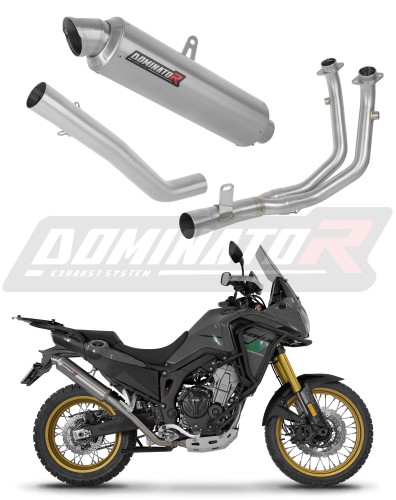 teljes kipufogórendszer DOMINATOR Full System GPF dobbal a Rieju Aventura 500 2023 - 2026 motorkerékpárhoz