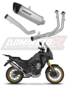 Rieju Aventura 500 2023 - 2026 Teljes rendszer Leömlő kipufogó titán dob HP6 + dB killer
