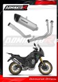 komplett kipufogórendszer DOMINATOR Full System Titán HP6 dobbal, Rieju Aventura 500 2023 - 2026 motorkerékpárhoz 2