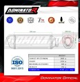 komplett kipufogórendszer DOMINATOR Full System Tit