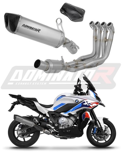 complete exhaust system with muffler DOMINATOR Full System titanium HP6 EX fits the motorcycle BMW S1000XR 2020   2026
