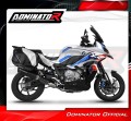 complete exhaust system with muffler DOMINATOR Full System HP6 BLACK EX fits the motorcycle BMW S1000XR 2020   2026 4