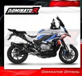 komplett kipufogórendszer DOMINATOR Full System HP6 FEKETE EX dobbal, amely a BMW S1000XR 2020 - 2026 motorkerékpárhoz illik 5