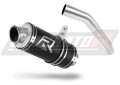 DOMINATOR GP1 FEKETE kipufogó dob Kawasaki Z750 2007 - 2013 motorkerékpárhoz 2