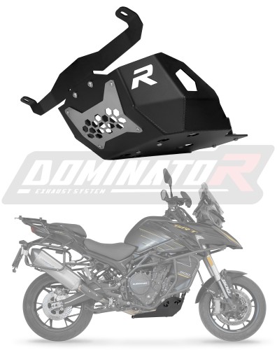 skid plate engine guard DOMINATOR  fits the motorcycle QJMOTOR SRT 900 S / SX 2025   2026