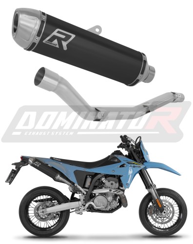 DOMINATOR S3 FEKETE kipufogó dob Suzuki DR-Z4SM / DR-Z4S 2025 - 2026 motorkerékpárhoz