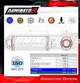 DOMINATOR S3 FEKETE kipufogó dob Suzuki DR-Z4SM / DR-Z4S 2025 - 2026 motorkerékpárhoz 6