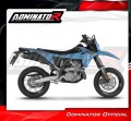 exhaust muffler DOMINATOR S6 BLACK fits the motorcycle Suzuki DR Z4SM / DR Z4S 2025   2026 5