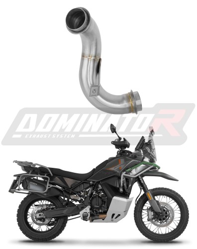 DOMINATOR decat középdob középső cső CF MOTO 1000 MT-X 2026 motorkerékpárhoz