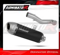 exhaust muffler DOMINATOR S6 BLACK fits the motorcycle CF MOTO 1000 MT X 2026  3