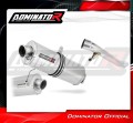 DOMINATOR kipufogó Homologált Ovális hangtompító a GSX 750 INAZUMA 1998 - 2003 motorkerékpárhoz 4