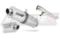 DOMINATOR kipufogó dob Homologált Ovális, illik a GSX 1200 INAZUMA 1999 - 2000 motorkerékpárhoz 2