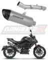exhaust muffler DOMINATOR titanium HP8 fits the motorcycle CF MOTO 125 NK 2025   2026