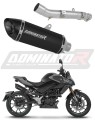 exhaust muffler DOMINATOR HP8 BLACK fits the motorcycle CF MOTO 125 NK 2025   2026