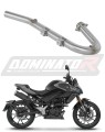 DOMINATOR kipufogógyűjtő, amely illeszkedik a CF MOTO 125 NK 2025 - 2026 motorkerékpárhoz