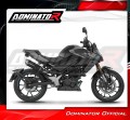 exhaust muffler DOMINATOR S3 BLACK fits the motorcycle CF MOTO 125 NK 2025   2026  5