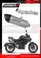 exhaust muffler DOMINATOR titanium HP8 fits the motorcycle CF MOTO 125 NK 2025   2026  2