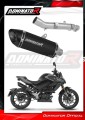 DOMINATOR HP8 FEKETE kipufogó dob, amely illik a CF MOTO 125 NK 2025 - 2026 motorkerékpárhoz 2