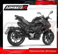 exhaust muffler DOMINATOR HP8 BLACK fits the motorcycle CF MOTO 125 NK 2025   2026  4