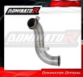 decat mid muffler DOMINATOR Mid pipe fits the motorcycle CF MOTO 800 NK 2023 2026 3