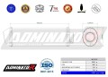 DOMINATOR OVR FEKETE kipufogó dob, amely illeszkedik a BMW G310GS 2016 - 2022 motorkerékpárhoz 1