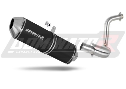 DOMINATOR OVR FEKETE kipufogó dob, amely illeszkedik a BMW G310GS 2016 - 2022 motorkerékpárhoz