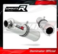 exhaust muffler DOMINATOR ROUND fits to Hyosung GT 650
