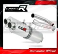 wydech tłumik DOMINATOR Owalny pasujący do motocykla Honda VTR 1000F Firestorm 1998 - 2001