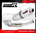 kompletny układ wydechowy z tłumikiem DOMINATOR Full System Owalny pasujący do motocykla BMW K1200RS 2001 - 2003