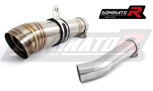 exhaust muffler DOMINATOR GP2 fits the motorcycle Suzuki SV 650 S 2003   2015
