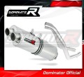 DOMINATOR Ovális kipufogó dob Aprilia ETV 1000 Caponord 2001 - 2004 motorkerékpárhoz 2