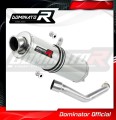 DOMINATOR kerek kipufogó dob, amely illeszkedik a Suzuki BURGMAN 400 2003 - 2006 motorkerékpárhoz 2