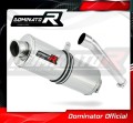 exhaust muffler DOMINATOR oval fits the motorcycle Yamaha FZR 1000 1991   1994