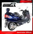 wydech tłumik DOMINATOR HP1 pasujący do motocykla Suzuki BURGMAN 400 1998 - 2002 3
