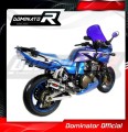 exhaust muffler DOMINATOR GP1 fits the motorcycle Kawasaki ZRX 1200 S 2001   2007 3