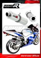 exhaust muffler DOMINATOR ROUND fits the motorcycle Suzuki GSXR 750 K1 K5 2001   2005