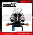 DOMINATOR HP3 kipufogó hangtompító Yamaha FZ6 motorkerékpárhoz 2004 - 2010 3
