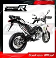 exhaust muffler DOMINATOR GP1 fits the motorcycle Yamaha XT 660 R 2004   2016 3