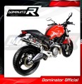 DOMINATOR GP1 kipufogó dob Ducati MONSTER 696 2008 - 2014 motorkerékpárhoz 3