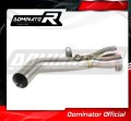 decat mid muffler DOMINATOR Mid Pipe fits to CB 1000 R 2008  2017 2