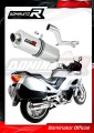 exhaust muffler DOMINATOR oval fits the motorcycle Honda NT 650 V DEAUVILLE RC47 1998   2005
