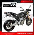exhaust muffler DOMINATOR HP1 fits to Aprilia SMV DORSODURO 750 2008  2016 2