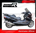 DOMINATOR ovális kipufogó dob Suzuki BURGMAN 650 motorkerékpárhoz - 2013  3