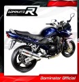 exhaust muffler DOMINATOR ROUND fits the motorcycle Suzuki GSF BANDIT 1200 2001   2005 3