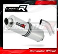 exhaust muffler DOMINATOR oval fits the motorcycle Honda VFR 750 1993   1997