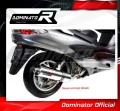 exhaust muffler DOMINATOR ROUND fits the motorcycle Suzuki BURGMAN 400 2007   2016 4