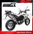 exhaust muffler DOMINATOR HP1 fits the motorcycle Yamaha XT 660 R 2004   2016 3