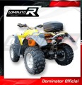 exhaust muffler DOMINATOR ROUND fits the motorcycle Can am RENEGADE 800  3